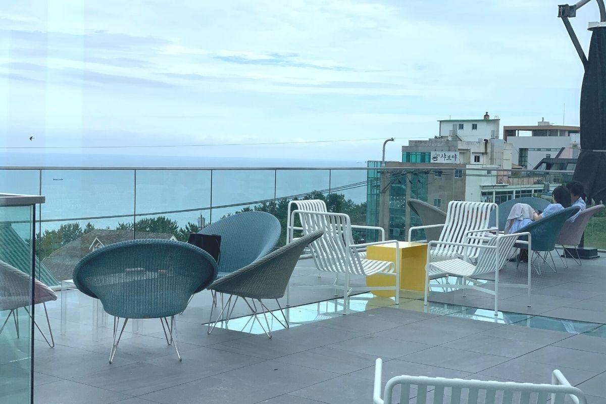 釜山咖啡廳 露台