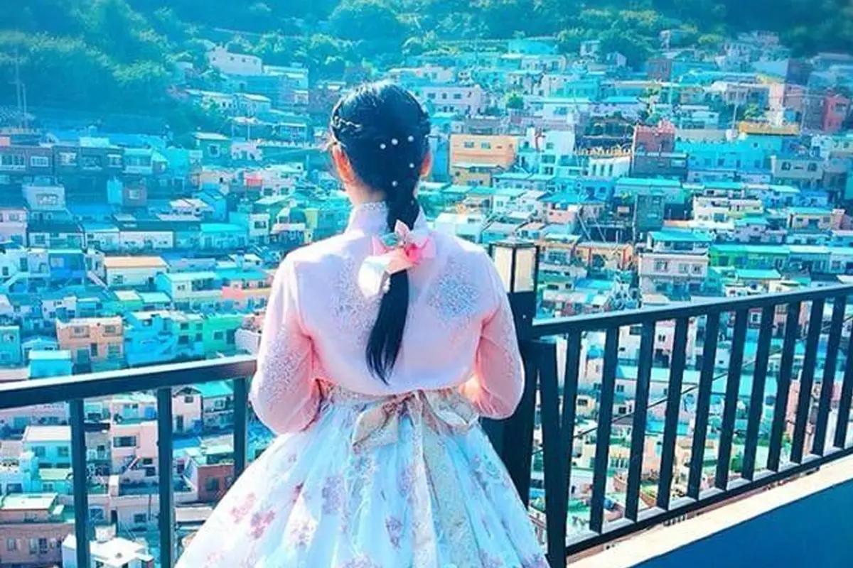 カンチョン文化村 カムチョン文化村 美味しいお店 カンチョン文化村カフェ カンチョン壁画村 プサン 星の王子さま プサン ハンボクレンタル プサン レンタルハンボク店 プサン ハンボク体験 プサン ハンボク