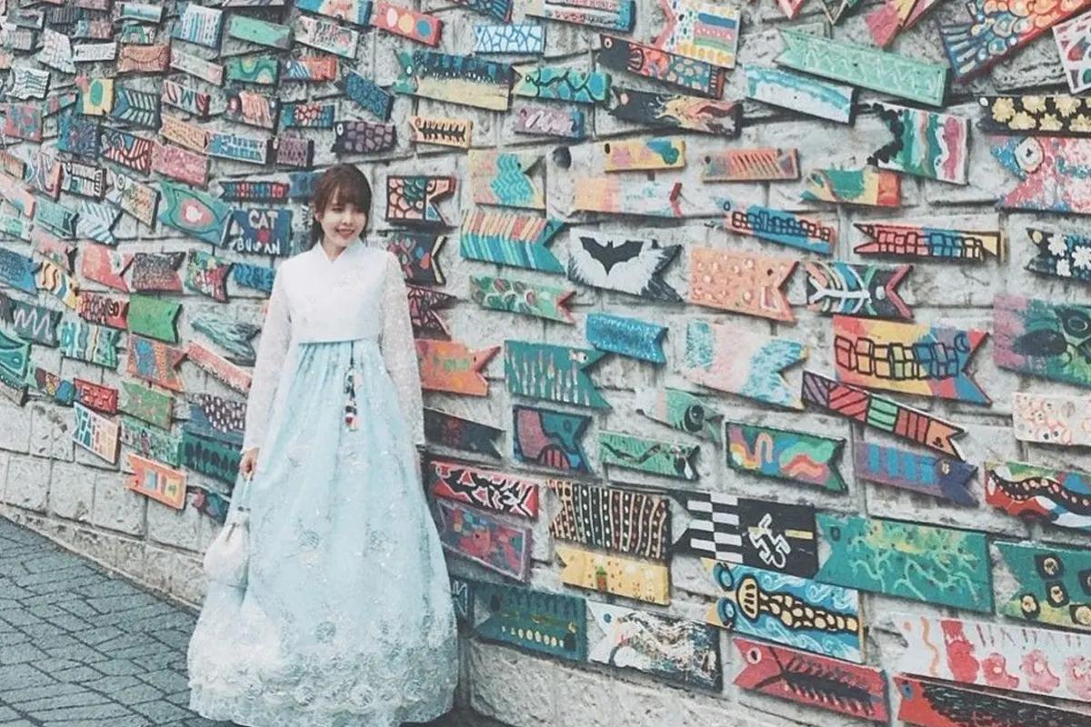 カンチョン文化村 カムチョン文化村 美味しいお店 カンチョン文化村カフェ カンチョン壁画村 プサン 星の王子さま プサン ハンボクレンタル プサン レンタルハンボク店 プサン ハンボク体験 プサン ハンボク