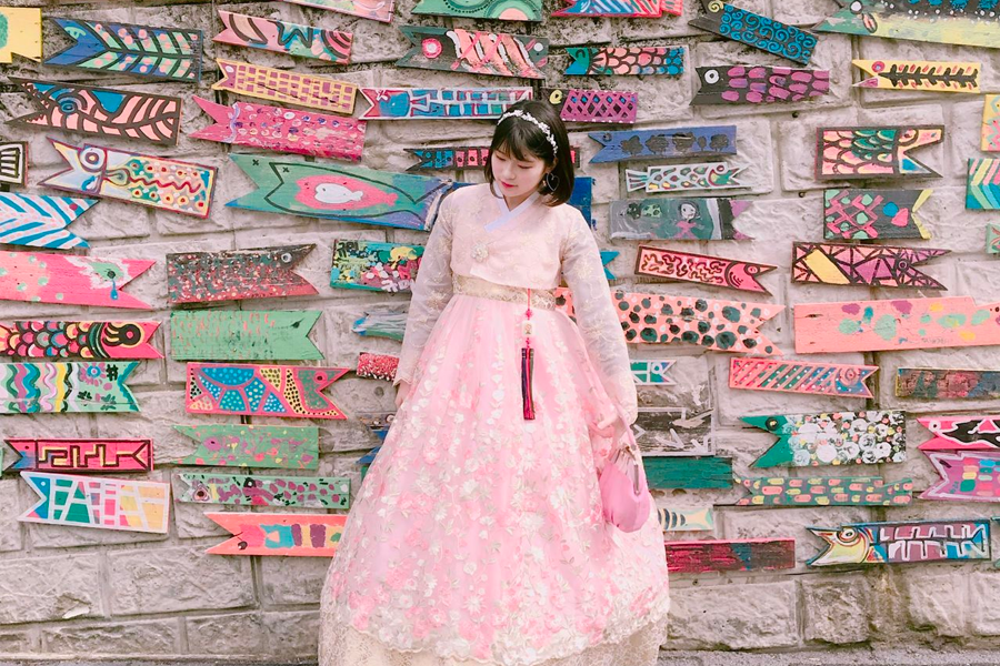 釜山韓服店推薦 2025 釜山甘川洞 韓服租借