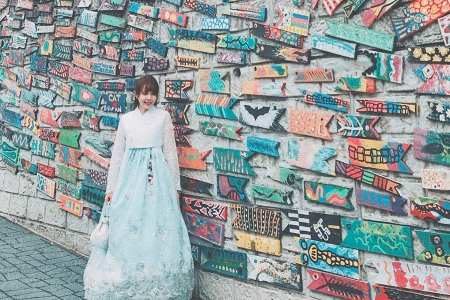 釜山韓服店推薦 2025 釜山甘川洞 韓服租借