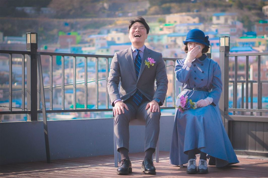 釜山韓服店推薦 2025 釜山甘川洞 韓服租借