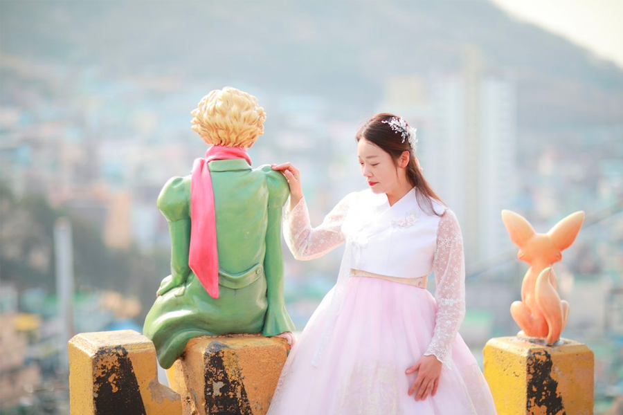 釜山韓服店推薦 2025 釜山甘川洞 韓服租借