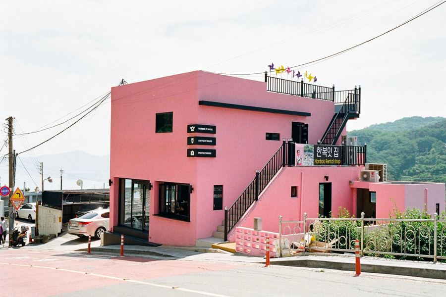 釜山韓服店推薦 2025 釜山甘川洞 韓服租借