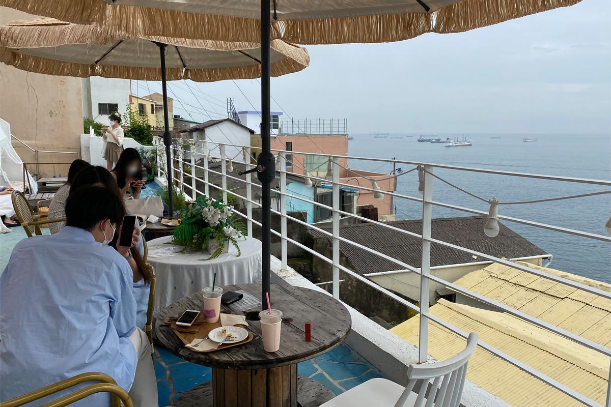 釜山 影岛 咖啡厅