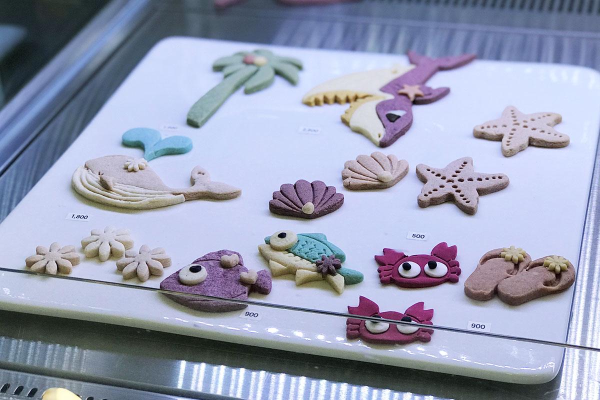 Ocean-themed cookies available for sale