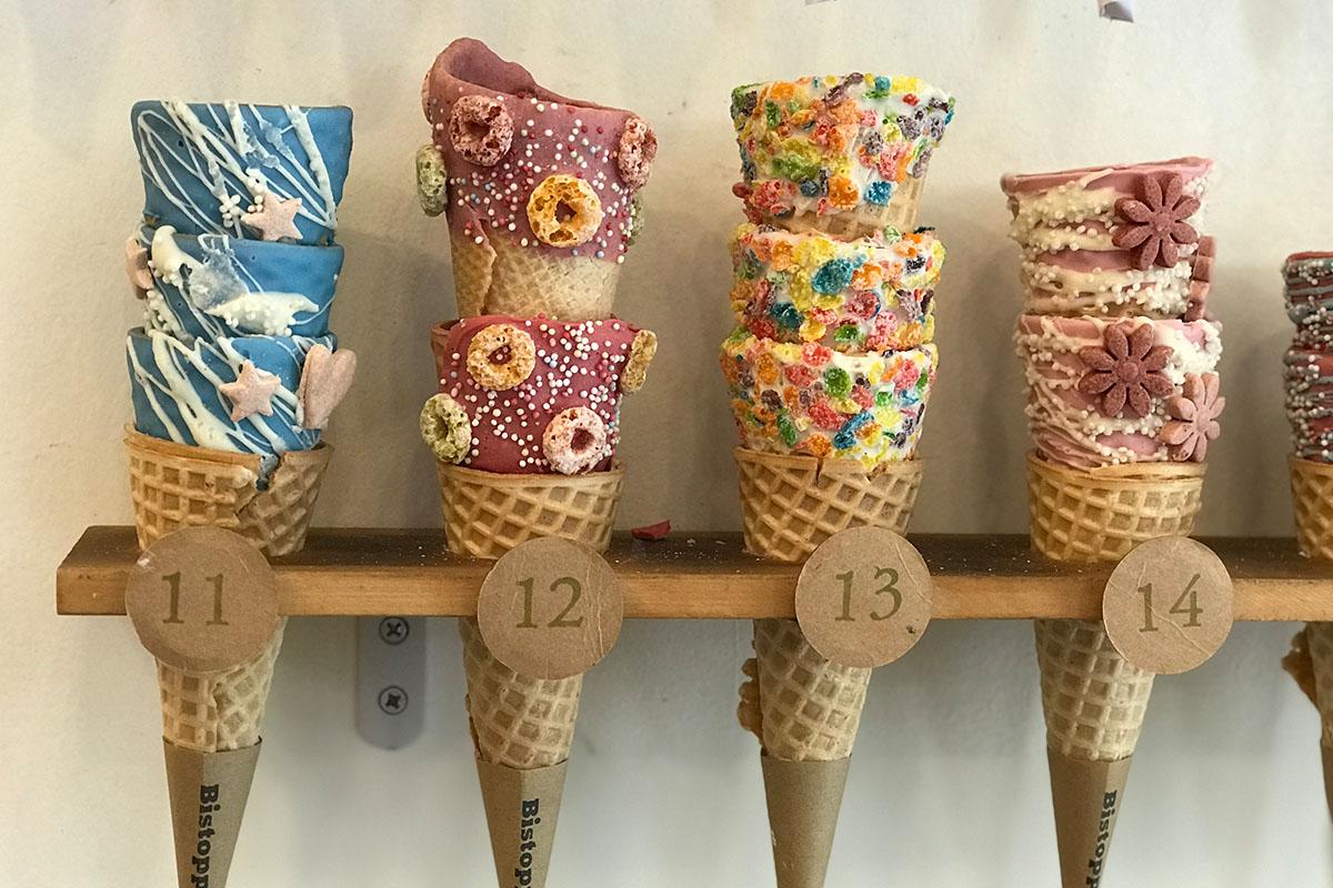 More ice cream cone designs available to choose from