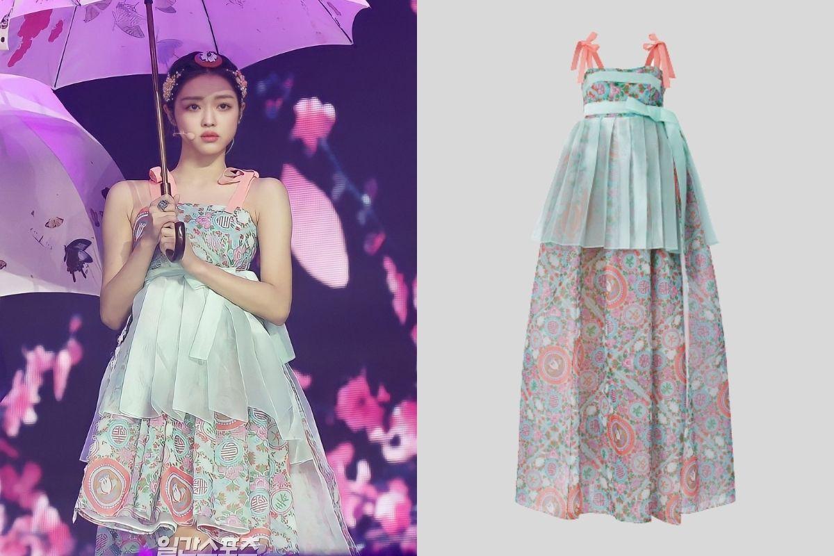 Yooa Oh My Girl wearing Modern Hanbok Danha