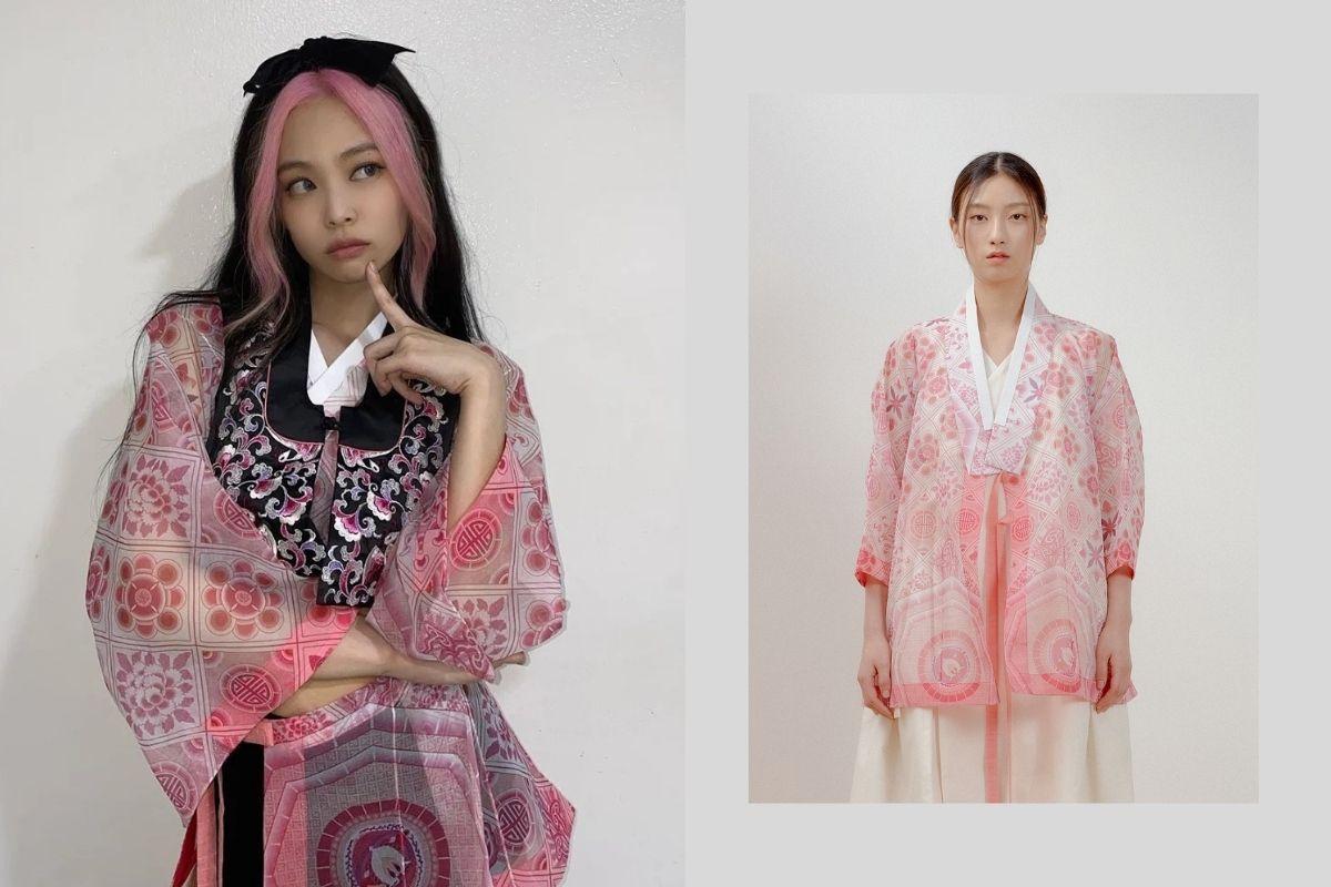 Blackpink wearing Modern Hanbok by Danha