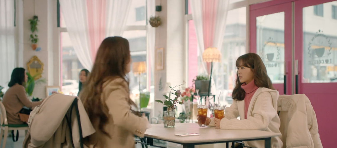 doom at your service scene filmed at Concere.U cafe