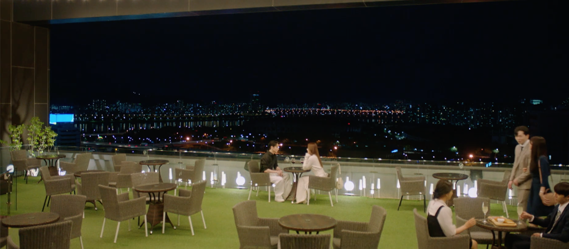 rooftop scene at Shilla Stay Samsung from Doom At Your Service