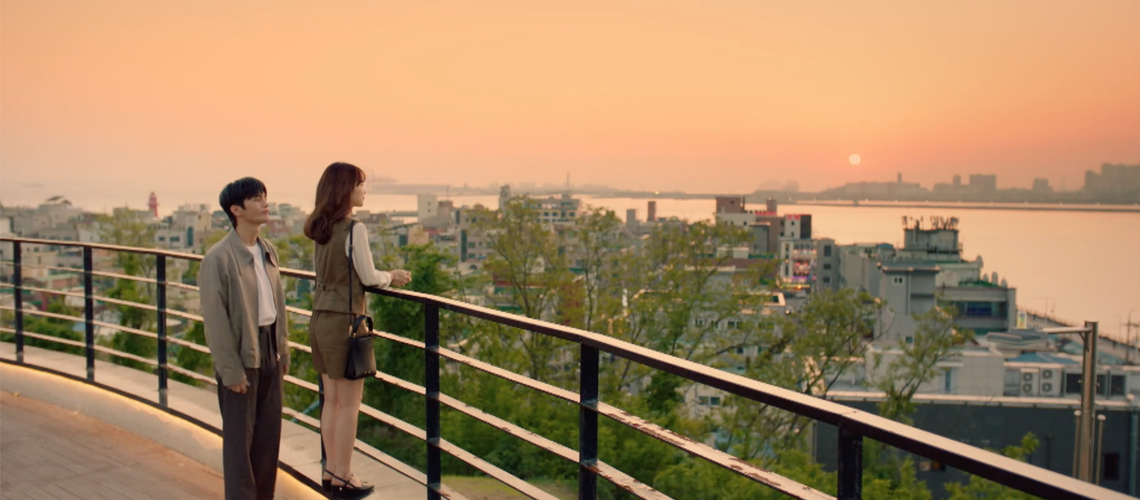 Doom At Your Service sunset scene at Siheung Archaeological Site In Oido