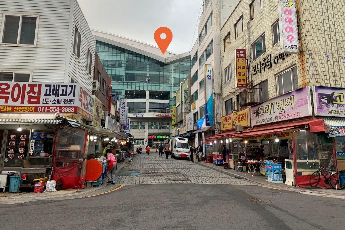 directions to Jagalchi Market Busan