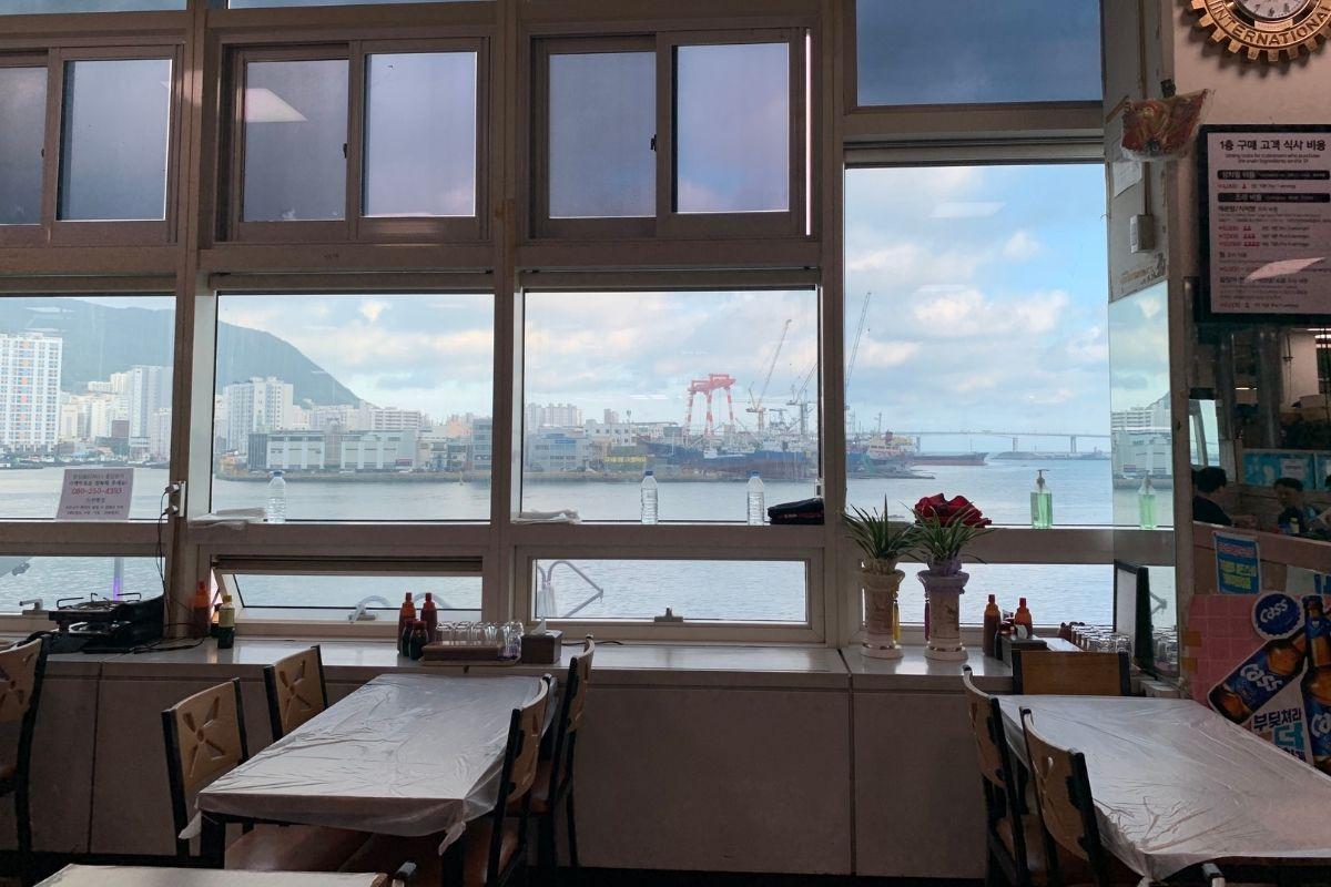 釜山南浦洞 海鲜