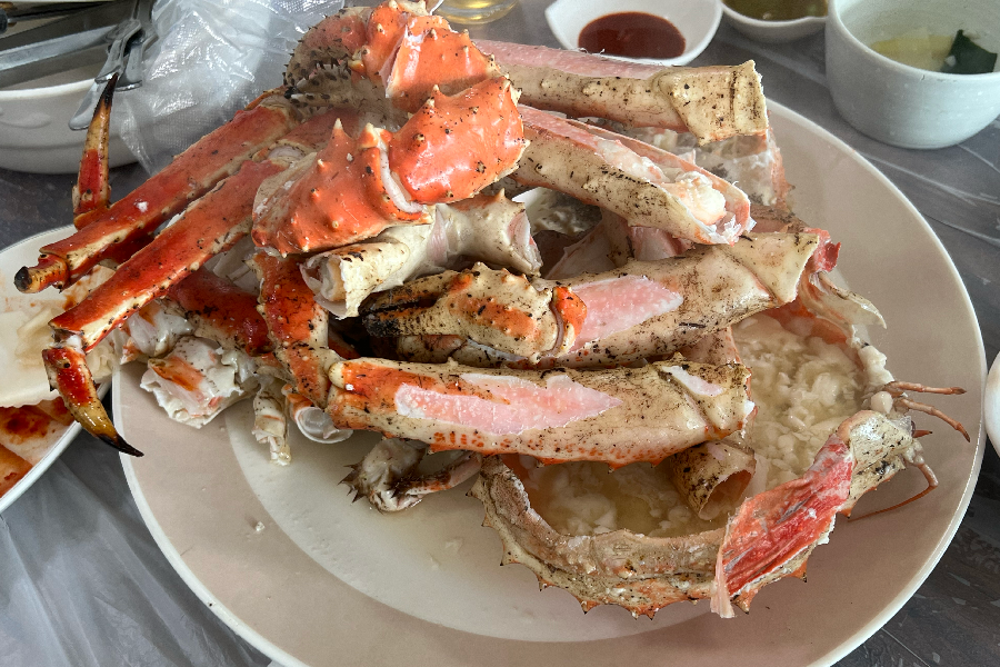 海鲜美食 札嘎其市场