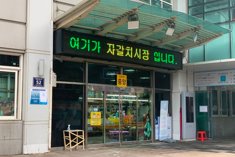 釜山 海鲜市场 札嘎其市场 推荐