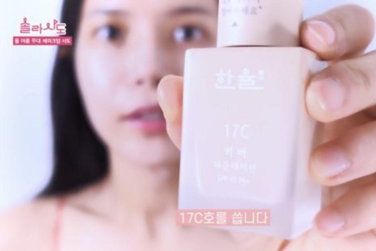 Solar hält HANYUL Cover Foundation