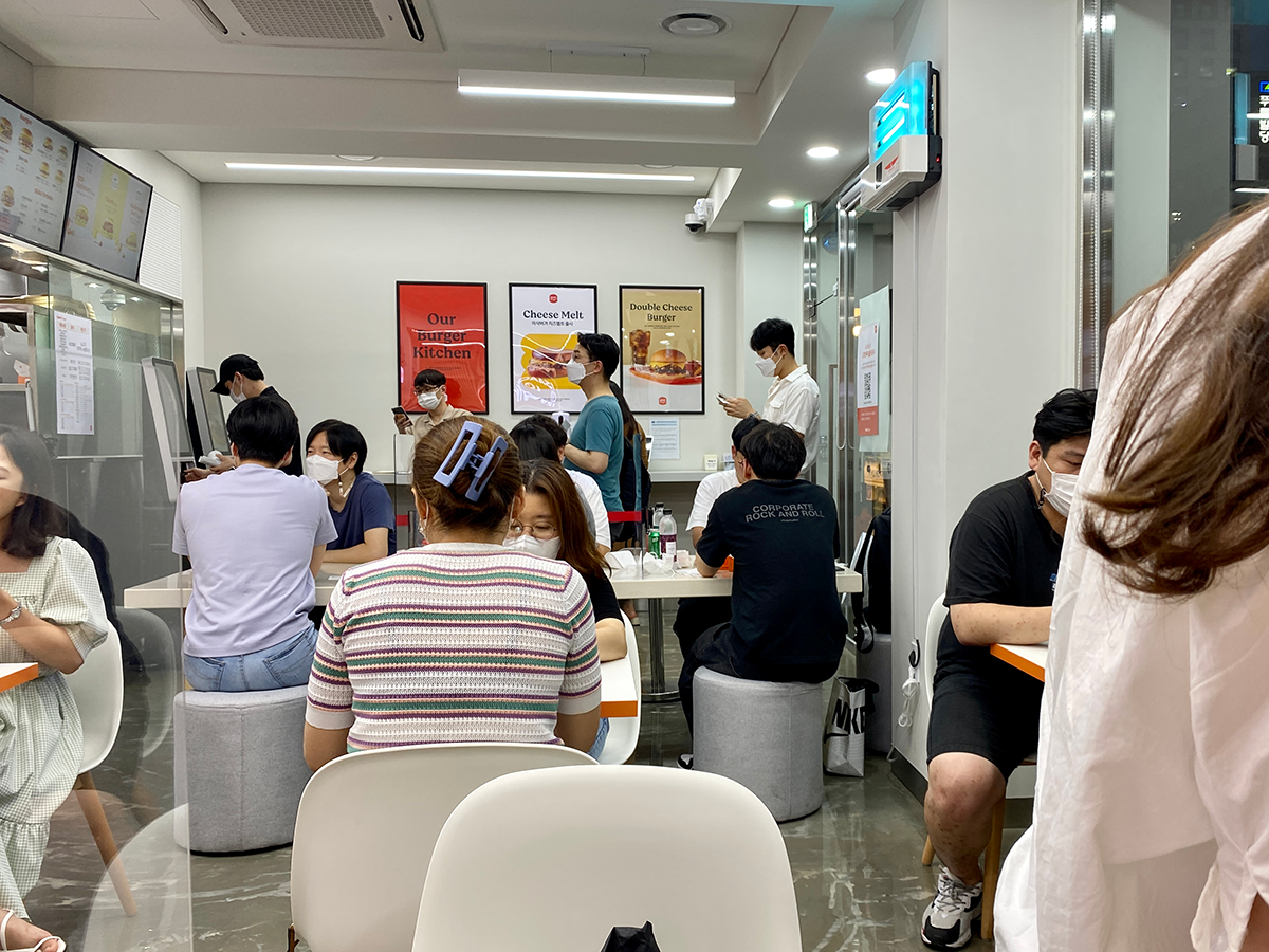 首爾新沙 Isaac burger