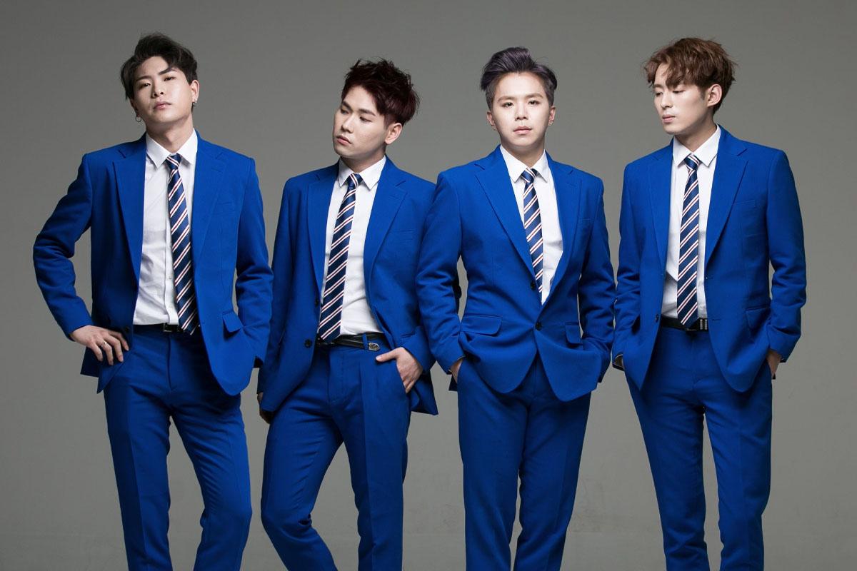 ภาพสมาชิกวง MBlossom บอยกรุ๊ปเดบิวต์ปี 2017 ภายใต้คอนเซ็ปต์ดนตรีและดอกไม้บาน แต่ไม่มีการเปิดตัวเพลงใหม่ตั้งแต่ปีเดียวกัน