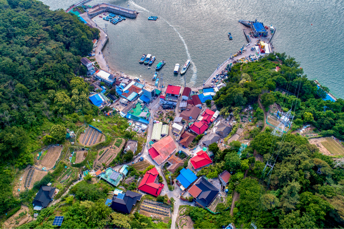 Đảo Muui-do là một điểm du lịch hấp dẫn vào mùa hè mà người Hàn Quốc yêu thích