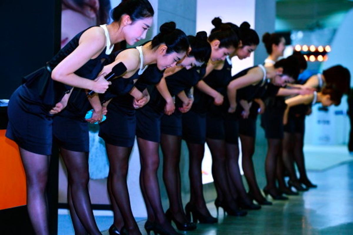 อันดับที่ 5: นางแบบตามงานอีเว้นท์ (14,357 วอนต่อชั่วโมง)