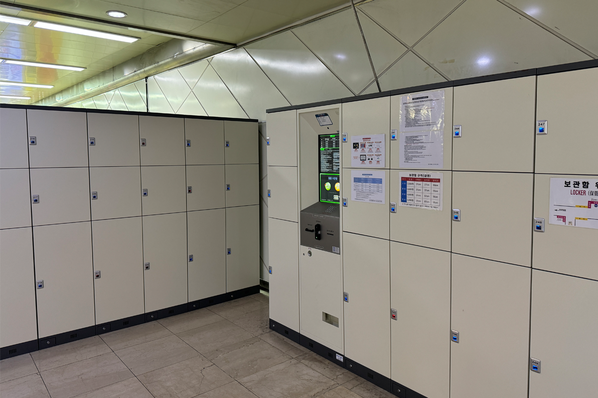 釜山行李寄放 行李置物櫃 釜山地鐵站 2025