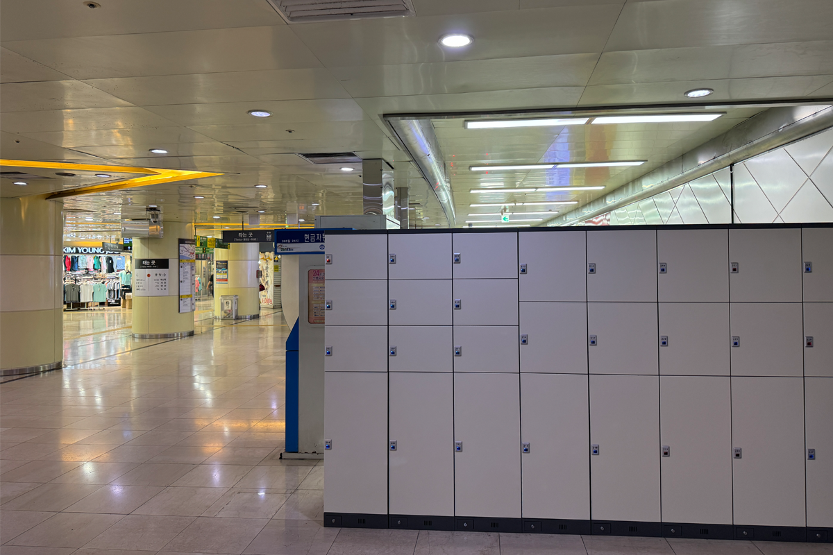 釜山行李寄放 行李置物櫃 釜山地鐵站 2025