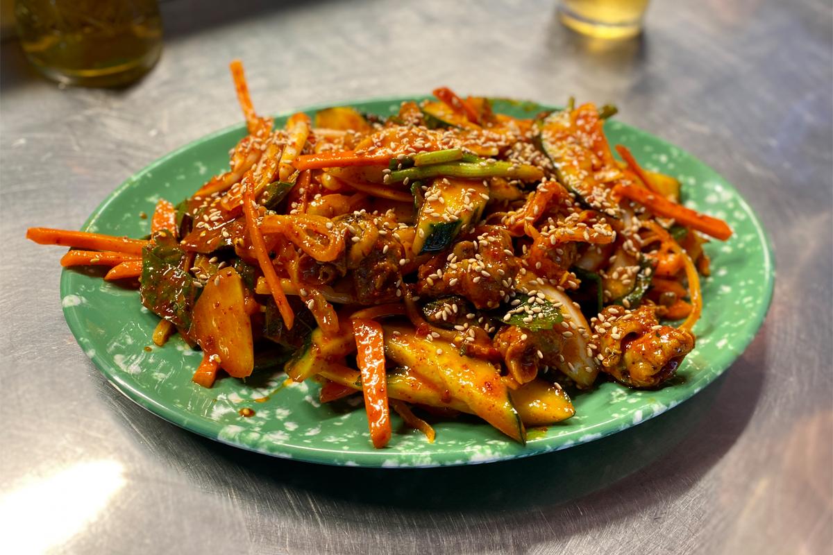 釜山布帳馬車一條街