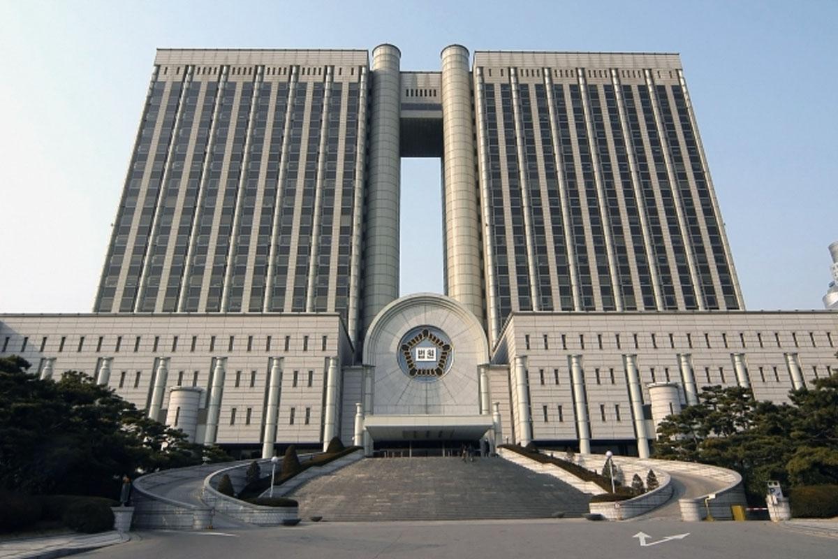 ภาพของอาคารศาลในกรุงโซล ประเทศเกาหลีใต้ ที่มีความเชื่อมโยงกับข่าวการพิจารณาคดีเกี่ยวกับ B.I. ไอดอลเกาหลี