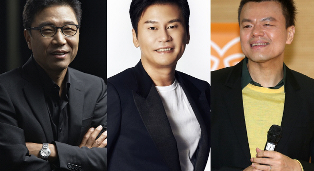 3 giám đốc của 3 công ty giải trí SM,YG,JYP 