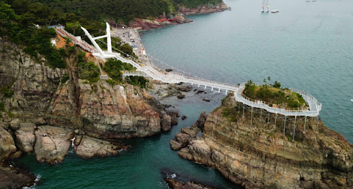 松島龍宮吊橋 釜山 吊橋