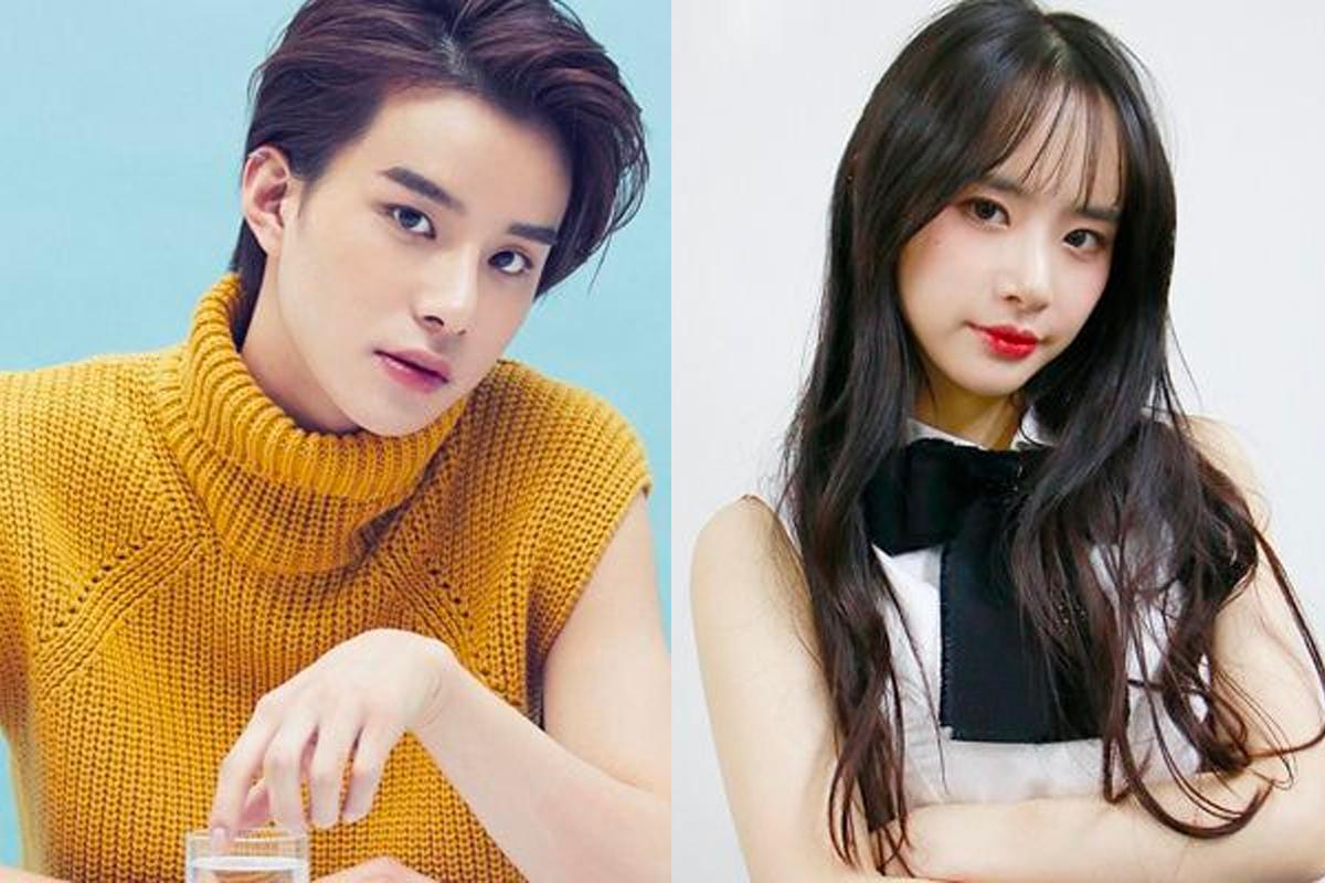 NCT成員廷祐與女星雪娥的合照,展示相似外貌。