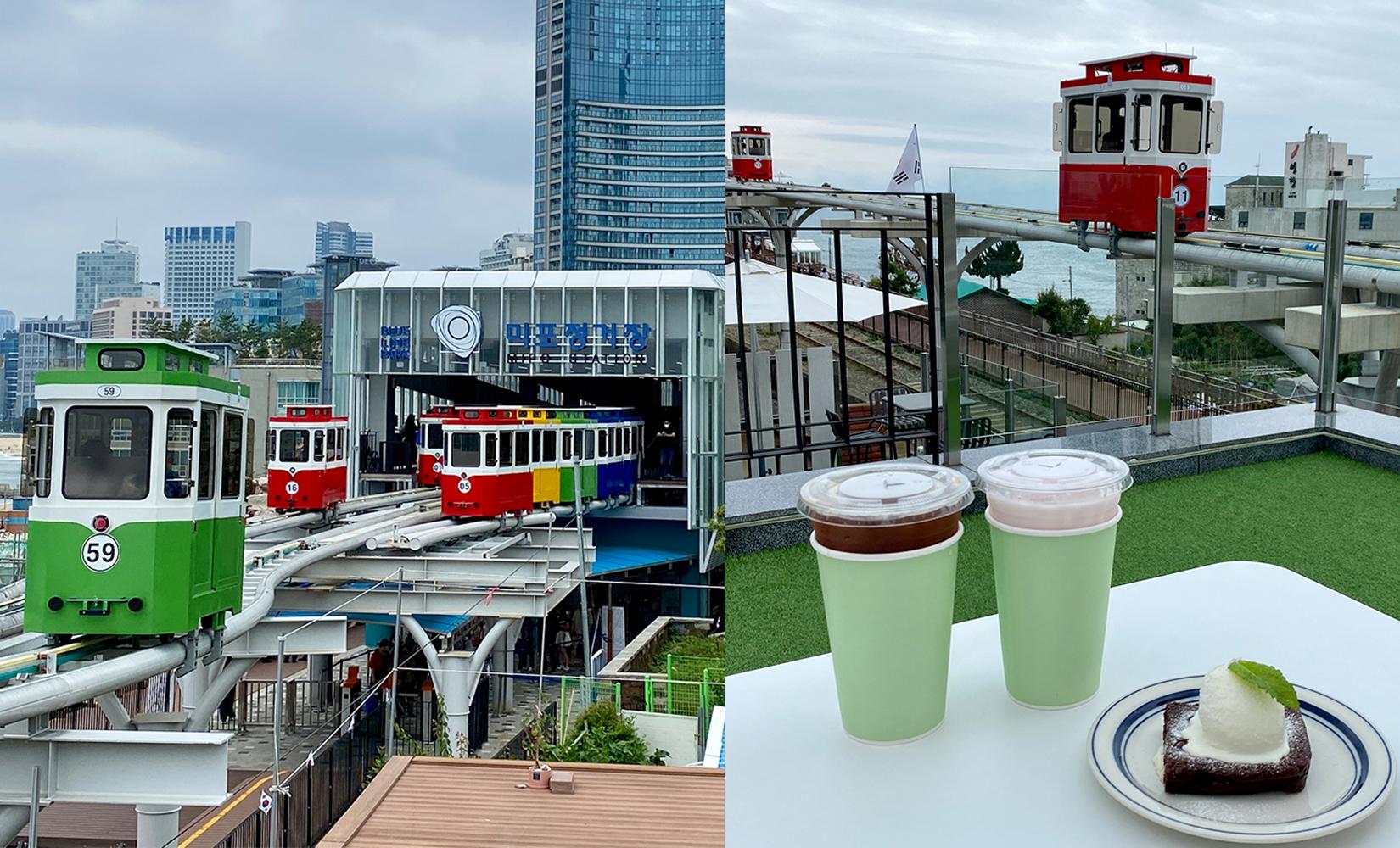 Montée 104: Quán cafe đầy quyến rũ với view nhìn ra tàu ven biển ở Haeundae, Busan (đã đóng cửa)