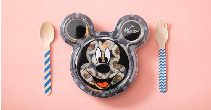 米奇紫菜饭卷便当