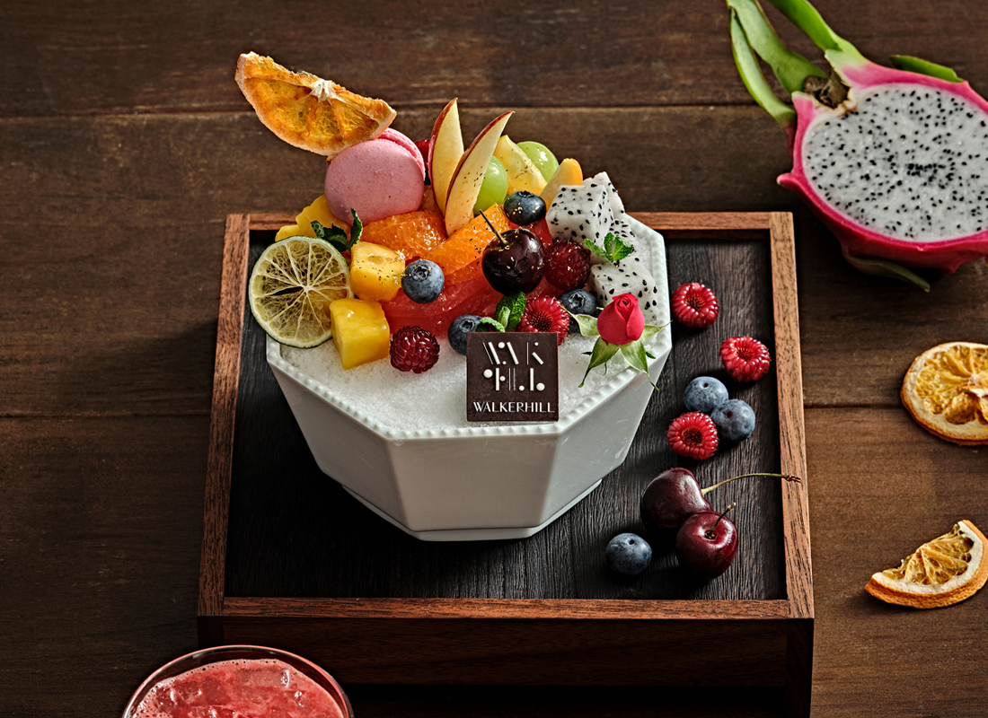 tropical fruit bingsu