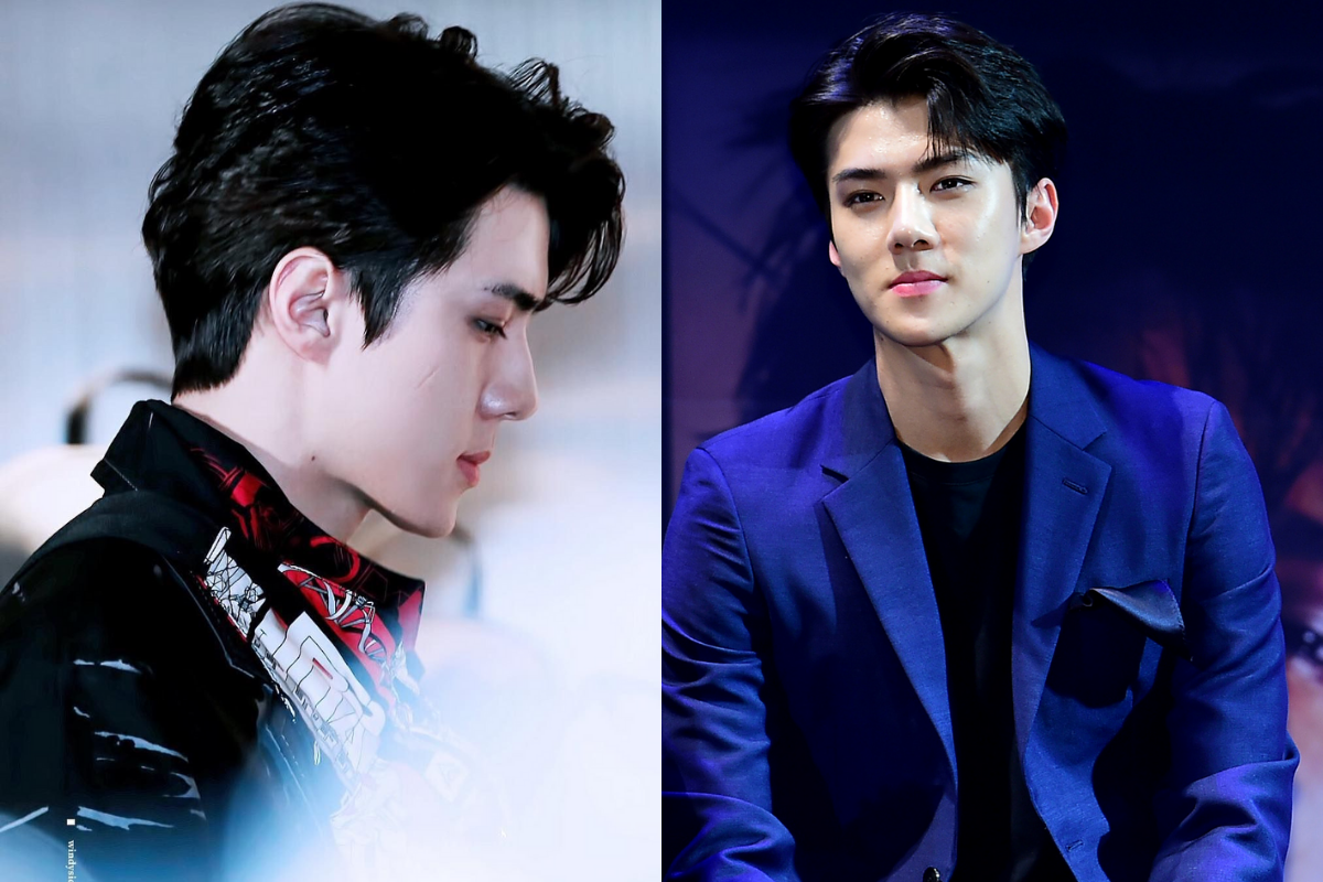 EXO Sehun - TOP 10 nam idol k-pop sở hữu sống mũi cực phẩm 