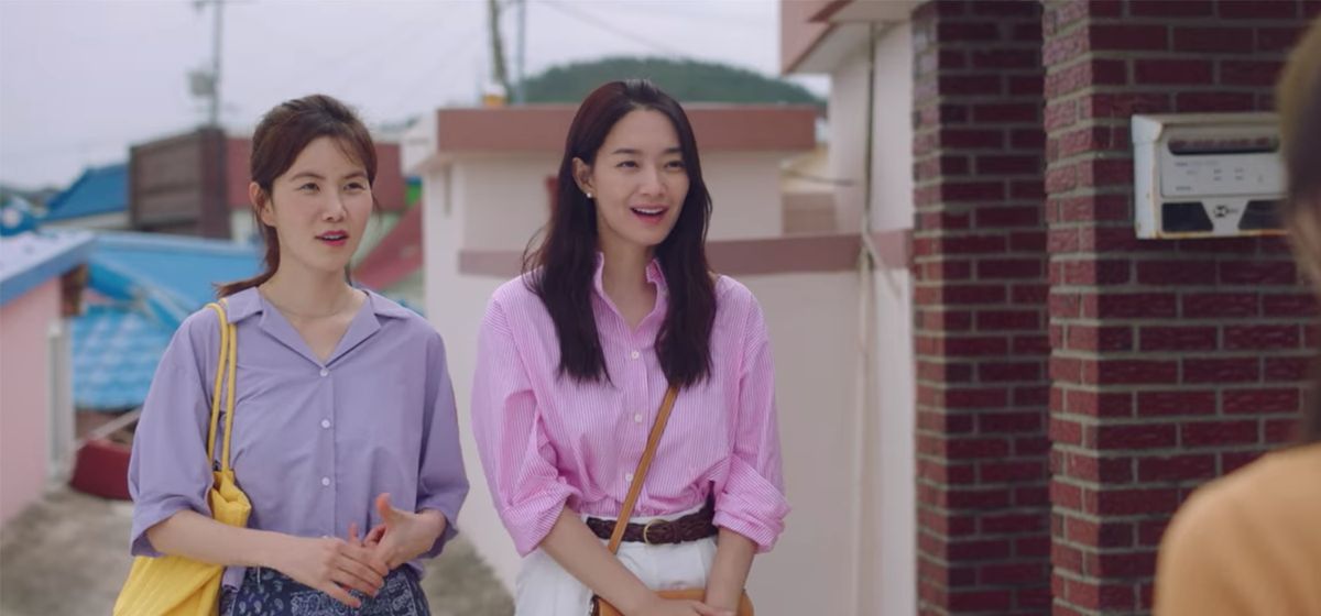 Hye-jin's red brick house in Hometown Cha-Cha-Cha