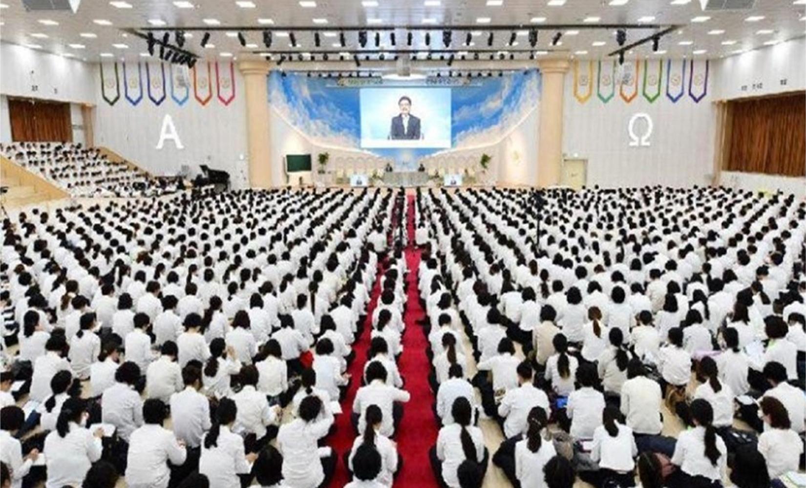 韓國異端街頭傳教活動