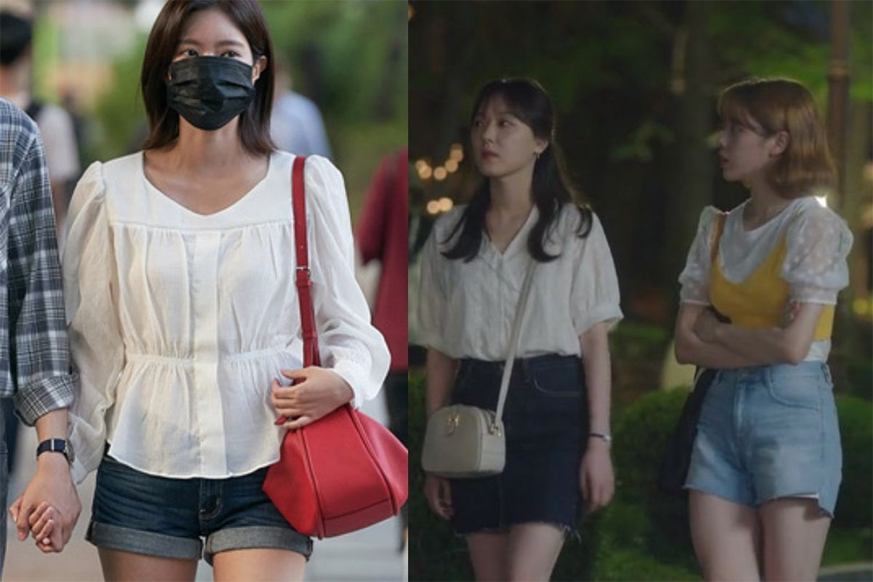 韩国 韩剧穿搭 女大学生