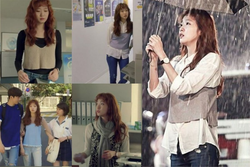 韩国女大生 穿搭 