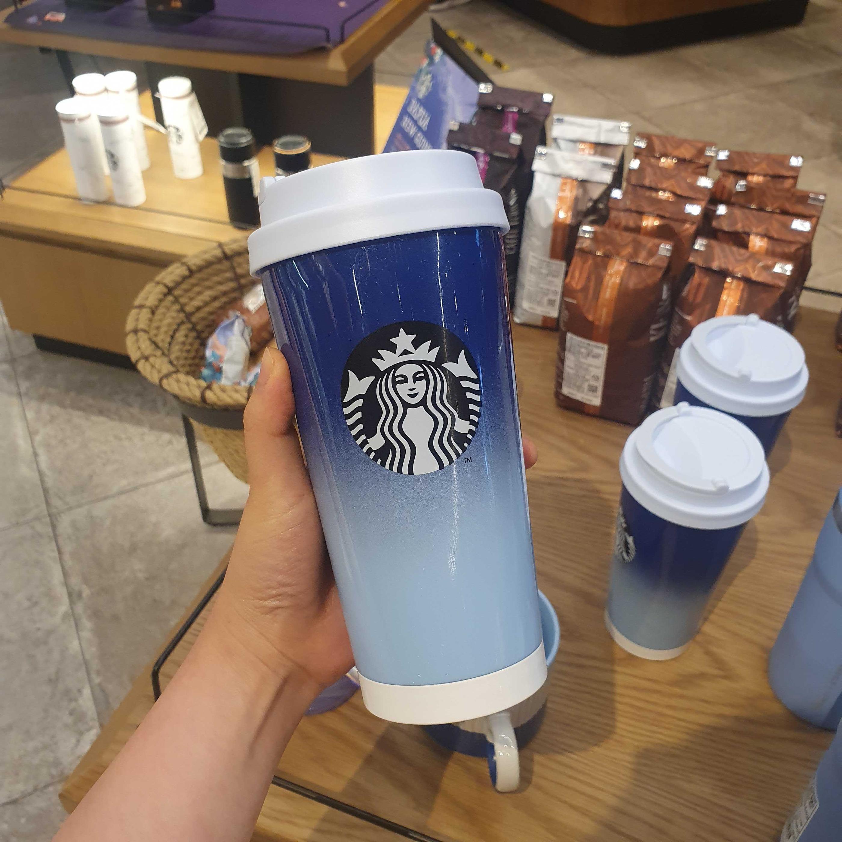 STARBUCKS KOREA 2021 Summer 3RD Milky Way Cold cup Tumbler Limited Edition 