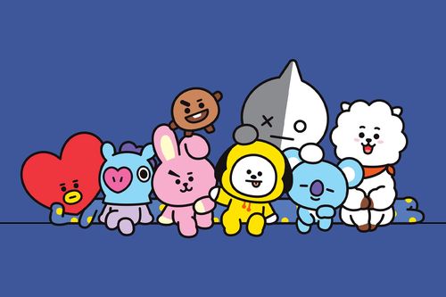 Nhân vật BT21 - nhân vật đáng yêu được giới trẻ Hàn yêu thích