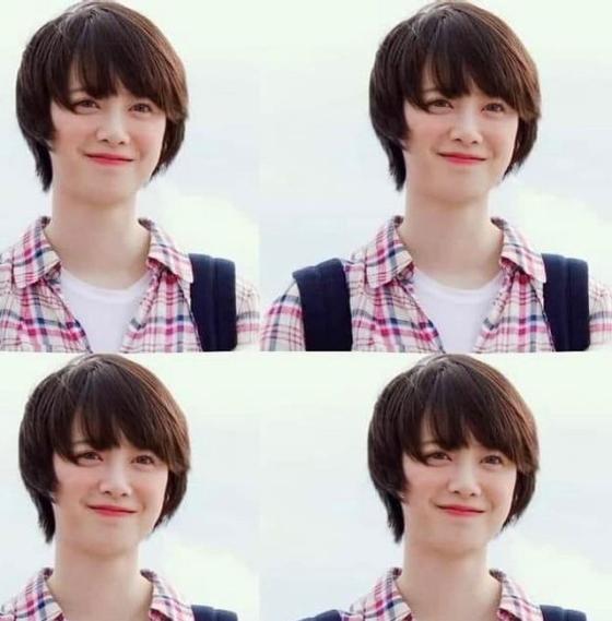 ク・ヘソンが短髪スタイルで肯定的なメッセージを発信する様子。そして彼女の短髪スタイルは最近の女性選手たちへの支持を表している。