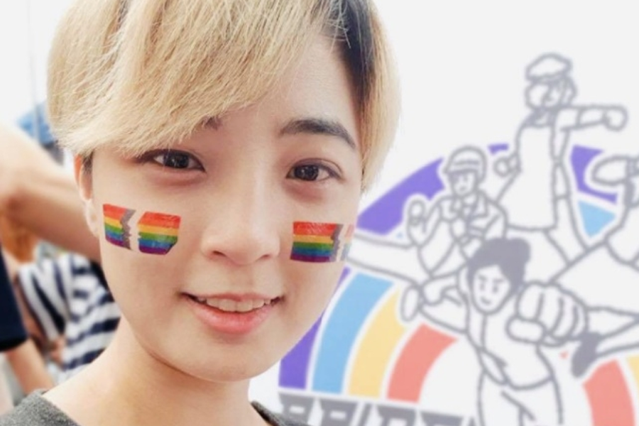 韓國政治人士柳浩貞分享支持女性短髮運動的社交媒體貼文，強調性別平等的重要性。