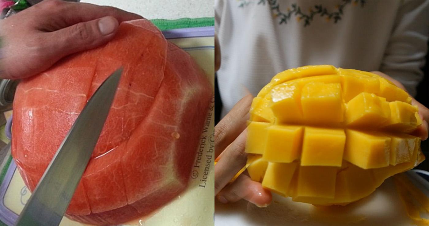 วิธีปอกเปลือกผลไม้แบบน่าทึ่งของเกาหลี