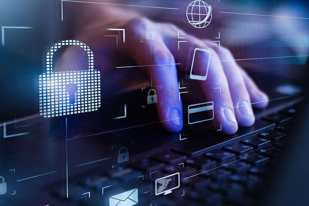 ภาพการรักษาความปลอดภัยข้อมูลบนคอมพิวเตอร์เพื่อปกป้องข้อมูลส่วนบุคคลของคูฮเยซอน