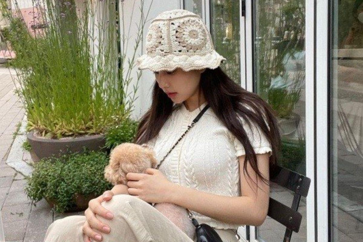 韓國針織漁夫帽