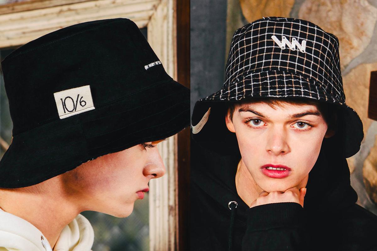 韓國WV Project設計的雙面漁夫帽，流線形配件提升個人風格，適用於各種場合。