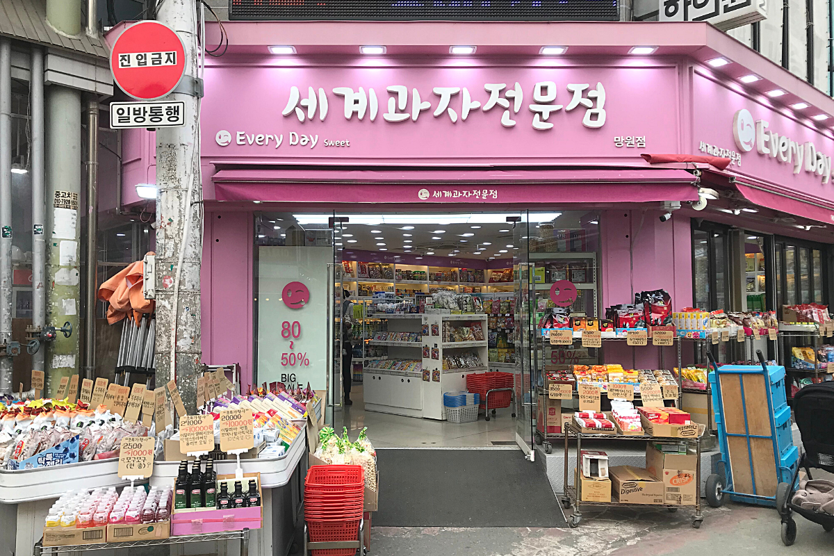 韓国、韓国旅行、韓国観光、ソウル、ソウル旅行、ソウル観光、韓国グルメ、ソウルグルメ、屋台グルメ、ローカルフード、ローカルグルメ、韓国市場、韓国伝統市場、望遠市場、マンウォン市場、麻浦、マポ、弘大、ホンデ