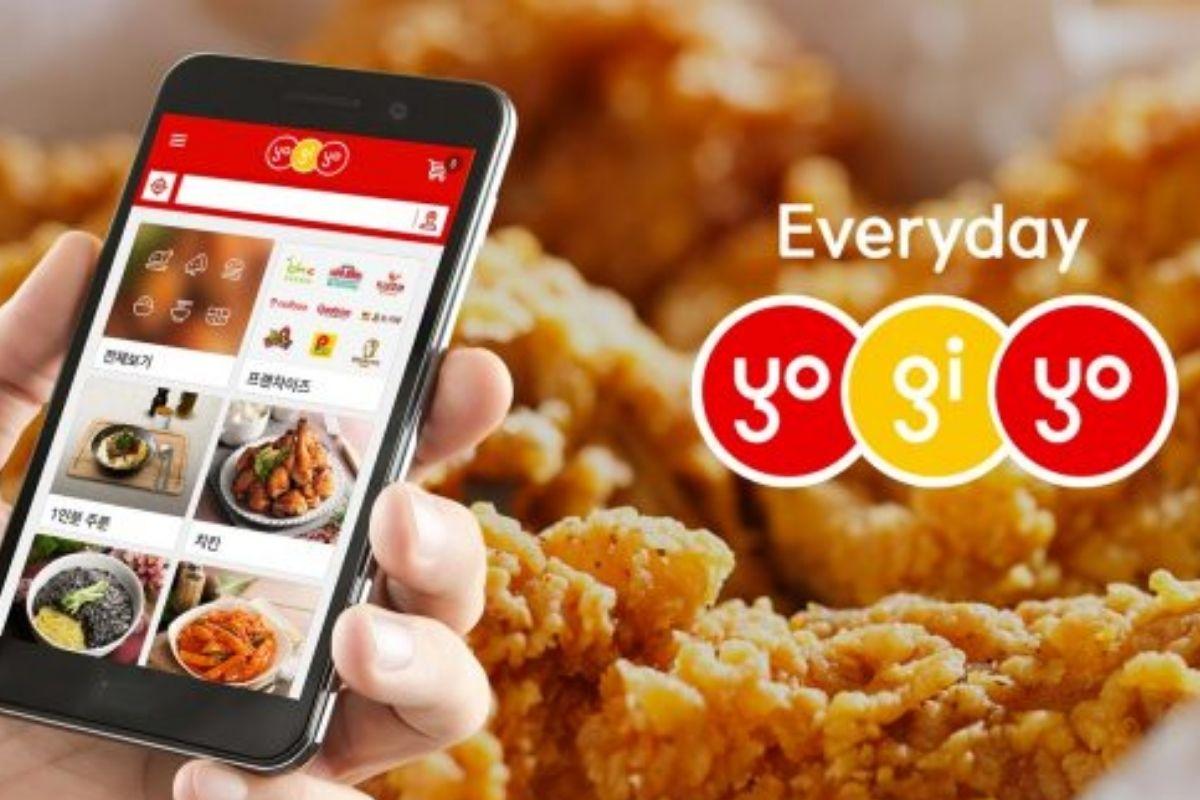 Iklan aplikasi Yogiyo